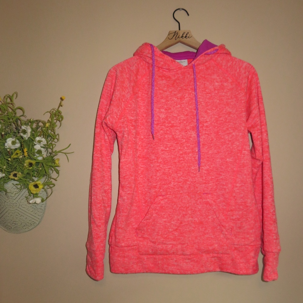 Neon pink sweatshirt sz. M ✨
